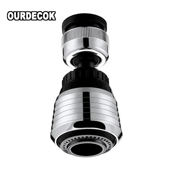 

360 Degree Water Bubbler Swivel Head Saving Tap Faucet Aerator Connector Diffuser Nozzle Filter Mesh Adapter Free Ship