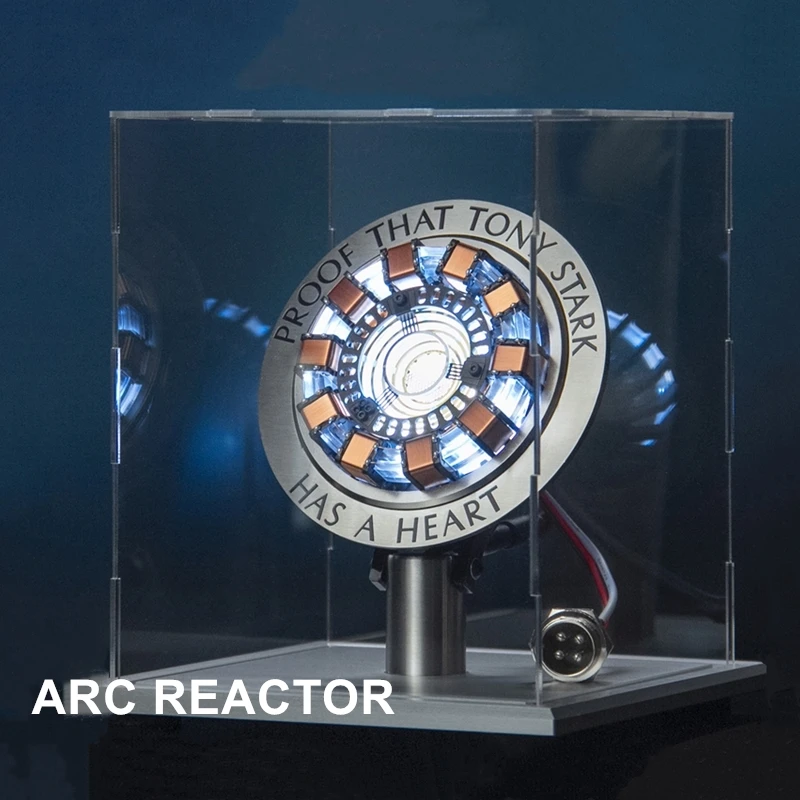 

1:1 SCALE IRON MAN ARC REACTOR MK1 With LED Light Tony Stark Heart Assembled Model DIY Toys Gift Action Figures Limited Edition