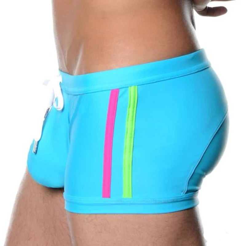 Sexy Swimwear Mens Nylon Quick Dry Surfing Board Shorts Male Sport Beach Swimming Trunks Pouch Bathing Swimsuits Maillot De Bain Swim Trunks Swim Shorts Men Swimsuit