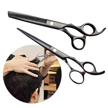 

2020 New 4Pcs Set Hairdressing Scissors Set Stainless Steel Professional Barber Shear Kit