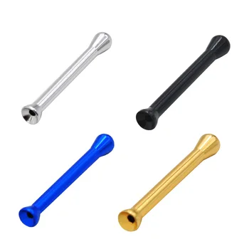 

New1PC Aluminum Alloy Snuff Straw Sniffer Snorter Nasal Smoking Pipe Snuffer Nasal Smoking Accessories
