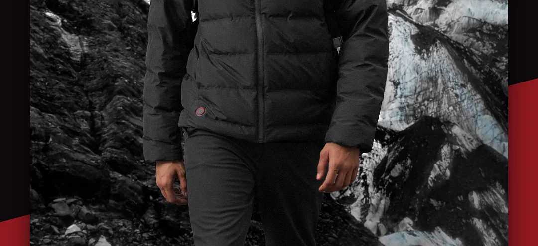 new Xiaomi Cottonsmith Graphene temperature controlled heating down jacket Goose Plug-in sustainable heating In Stock
