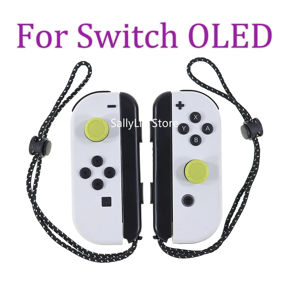 2 Pezzi Nuovo Per Nintendo Switch Oled Joycon Joy Con Cinturino Da Polso Nero Originale Corda Per Interruttore Joycon Avvolge Strisce A Fascia Strisce