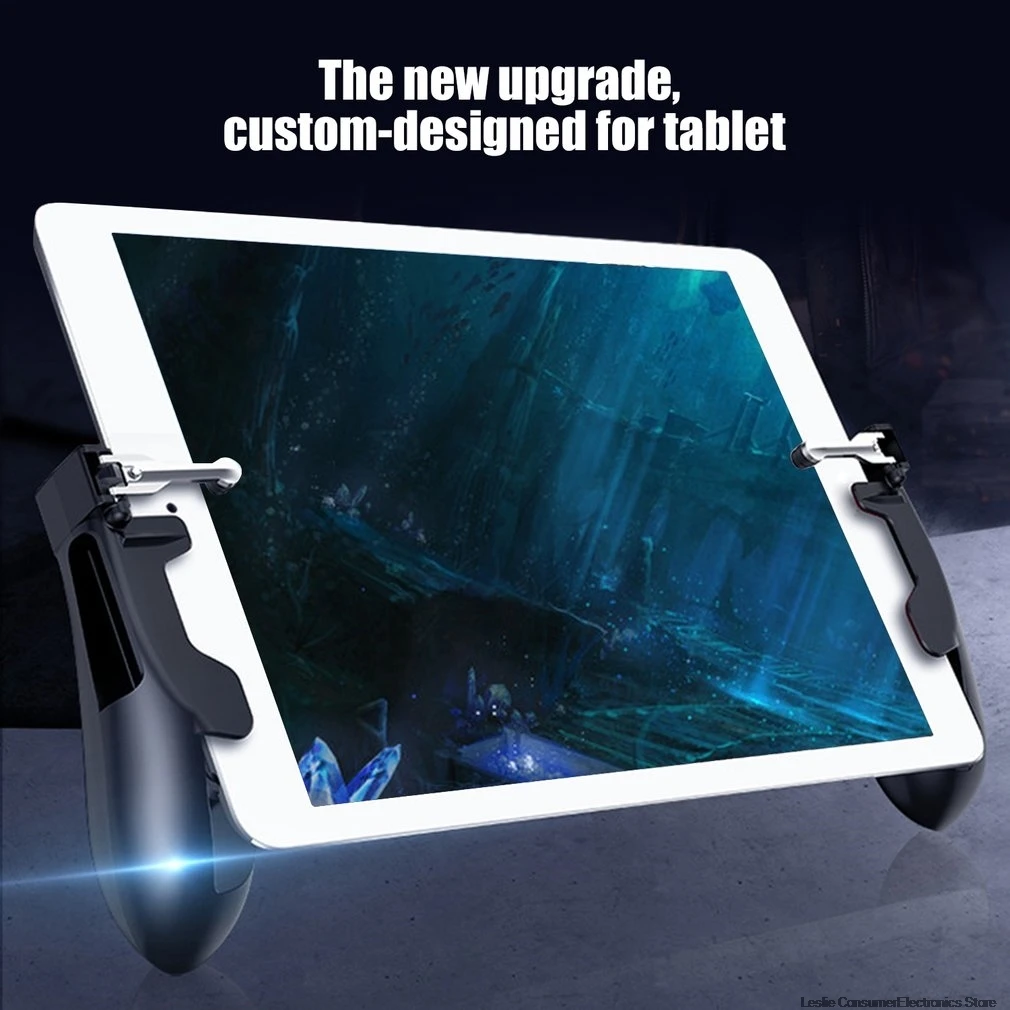  For PUBG Mobie Controller for Ipad Gamepad Tablet Trigger Fire Button Aim Key Mobile Game Grip Hand
