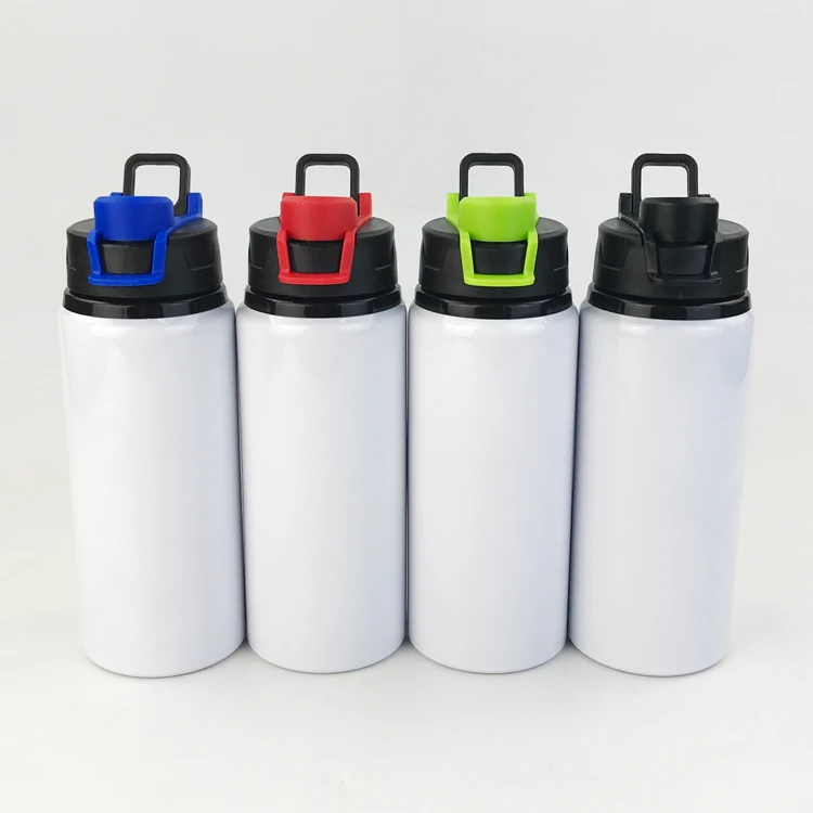 600ML Bottle 4 colors DIY Colorful Print Photo Portable Aluminium For Travel Sport