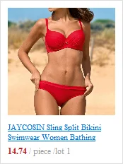 JAYCOSIN women swimwear Simple Leaf Print Bikini Beach Bathing Sports Sexy Thin Tube Top Fashion Bikini Swimsuit Hot Sale White