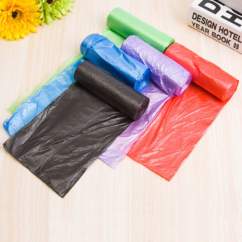 

150PCS Clear Large Thicken Kitchen Garbage Bag Household Trash Can Bin Rubbish Disposable Plastic One-Time Trash Bags 45*50CM