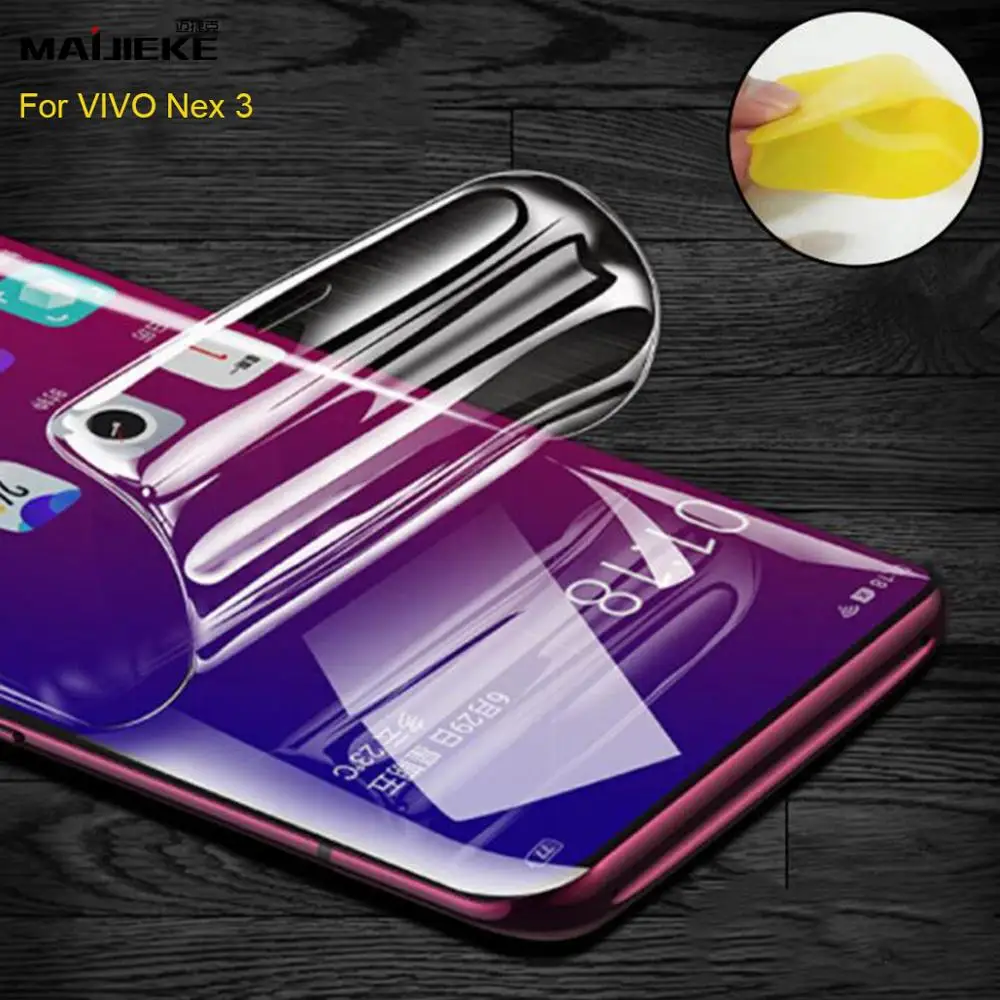 

3D 3D HD Full Cover Soft Hydrogel Film For VIVO Nex 3 Nex3 TPU Nano Screen Protector Film Protective Cover