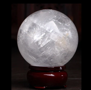 

ruifafa8804000061<<< NATURAL CLEAR QUARTZ CRYSTAL SPHERE BALL HEALING 70mm