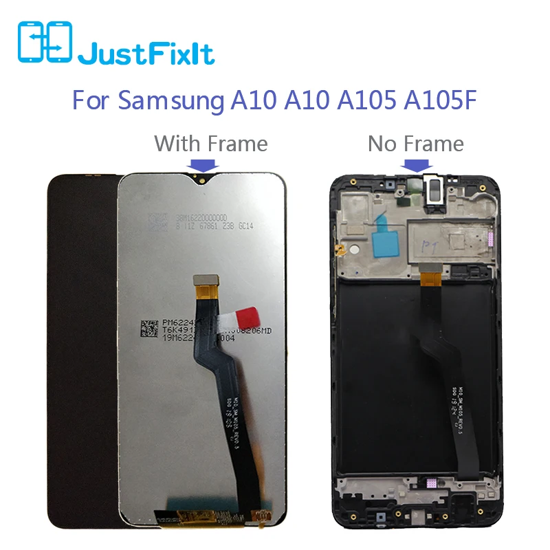 Оригинальный Для samsung Galaxy A10 A105 A105F SM-A105F ЖК-дисплей с кодирующий преобразователь