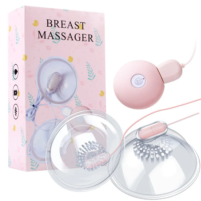 Nipple Stimulation Licking Vibrator Breast Enlargement Masturbator Nipple Chest Massage Sex Toys Vibrator for Women 5