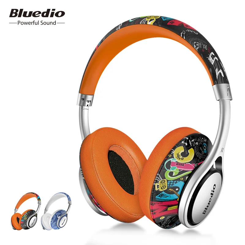 Беспроводные bluetooth наушники Bluedio A2, модные беспроводные наушники для телефонов и музыки|Наушники и гарнитуры| | АлиЭкспресс