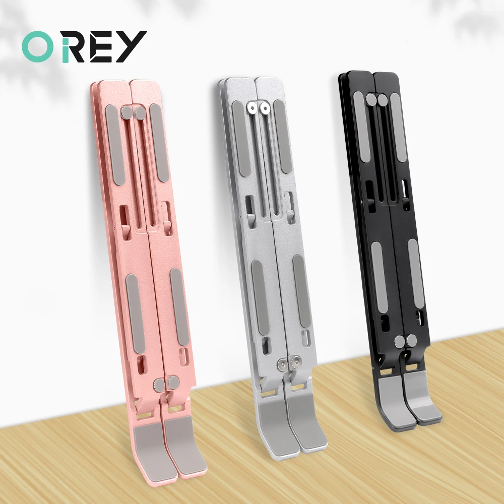 

Portable Laptop Stand Adjustable Base For Macbook Pro Air Foldable Computer Tablet iPad Notebook Stand Cooling Pad Laptop Holder