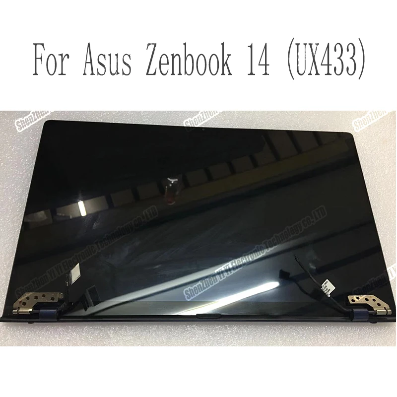 US $130.00 Free Shipping Genuine New for ASUS ZenBook 14 Lingya Deluxe14 UX433FN UX433FA UX433 LCD Screen Assembly 1920X1080 FHD