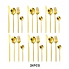24PCS Gold