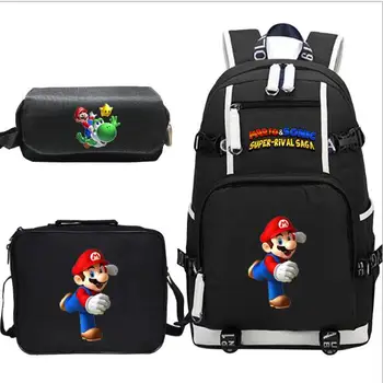 

Hot Sales School Bags CartoonMario Mario peripheral student