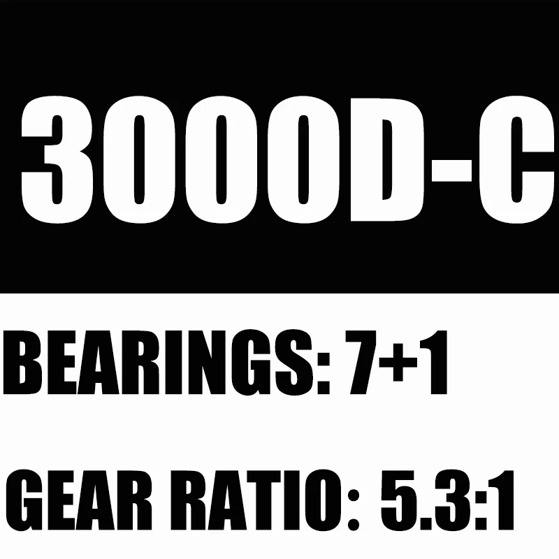 DAIWA Freams CS LT 1000/2000/2500/3000/4000 серии высоких и низких Шестерни соотношение алюминиевый воздушный Ручка Катушка для спиннинга морской катушки - Цвет: 3000D-C