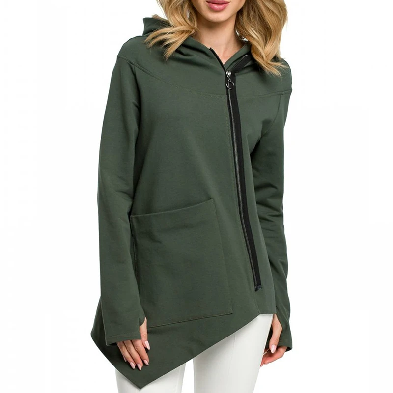  Women Hoodies Sweatshirts Women Tops Zipper Cotton Sweatshirts Oversized Hoodie Pullover Long Sleev