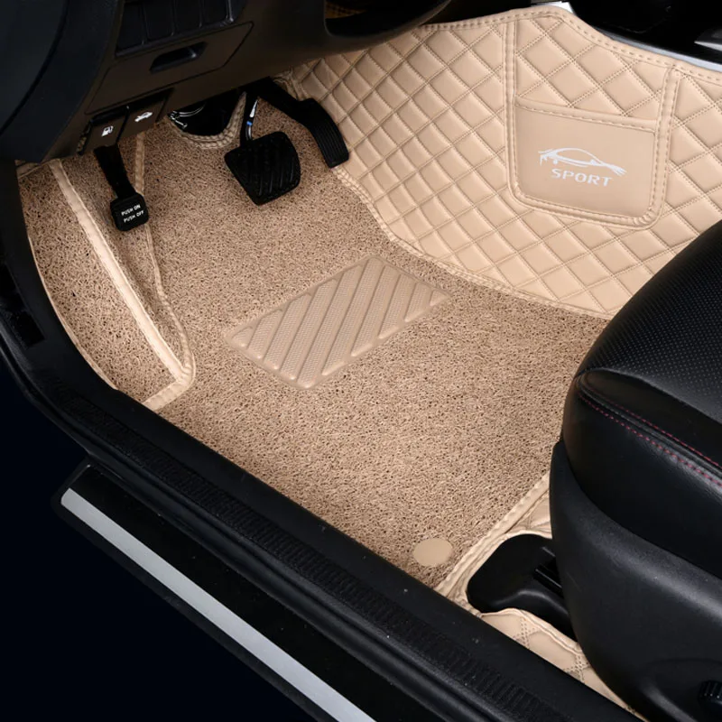 Автомобильные коврики для ног для Geely Emgrand EC7 Emgrand EC8 LC(панда) X7 GX7 EX7 автомобильные аксессуары Автомобильная модель пользовательские водонепроницаемые коврики