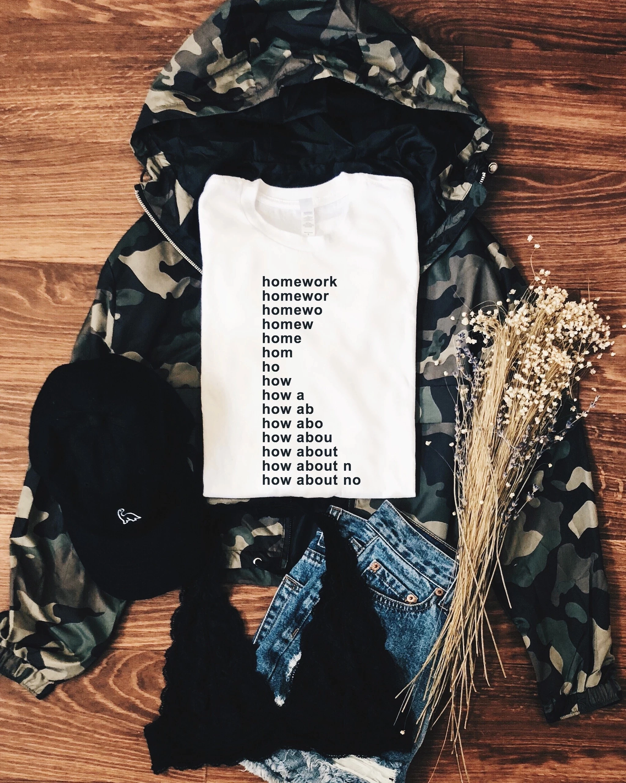 

HOMEWORK HOW ABOUT NO t-shirt hipster unisex funny women 100% Cotton grunge aesthetic camisetas tee top tshirt fit Drop Shipping