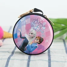 Анна Эльза Новая мода reative жесть Zero кошелек сумка для хранения гарнитуры хранения Мини жестяная коробка круглый