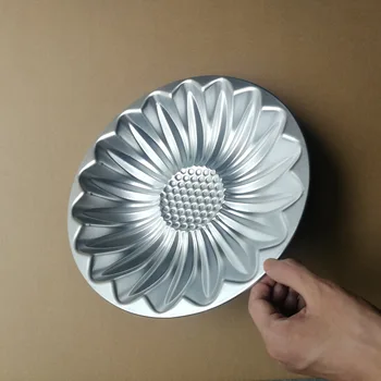 

Straight Hair Sunflower Cake Baking Pan DIY Bakery Baking Tray Sunflower