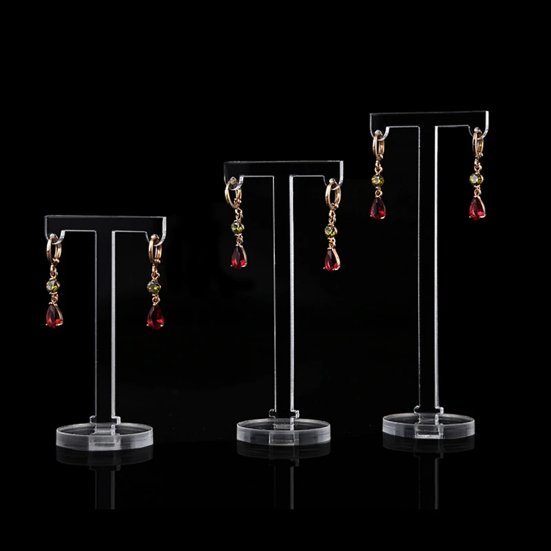 Display Acrylic Earring Stands Earring Holder Jewelry Display 6pcs