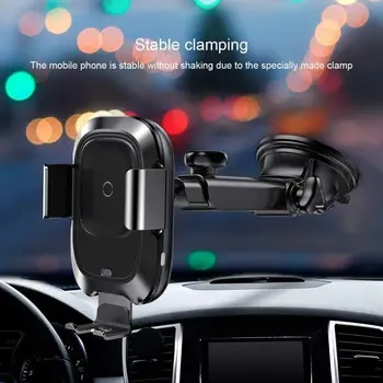 

1PCS Universal Fast Wireless Charging Car Wireless Charger Universal Car Bracket For Smart Phone Car Phone Stand 2020,