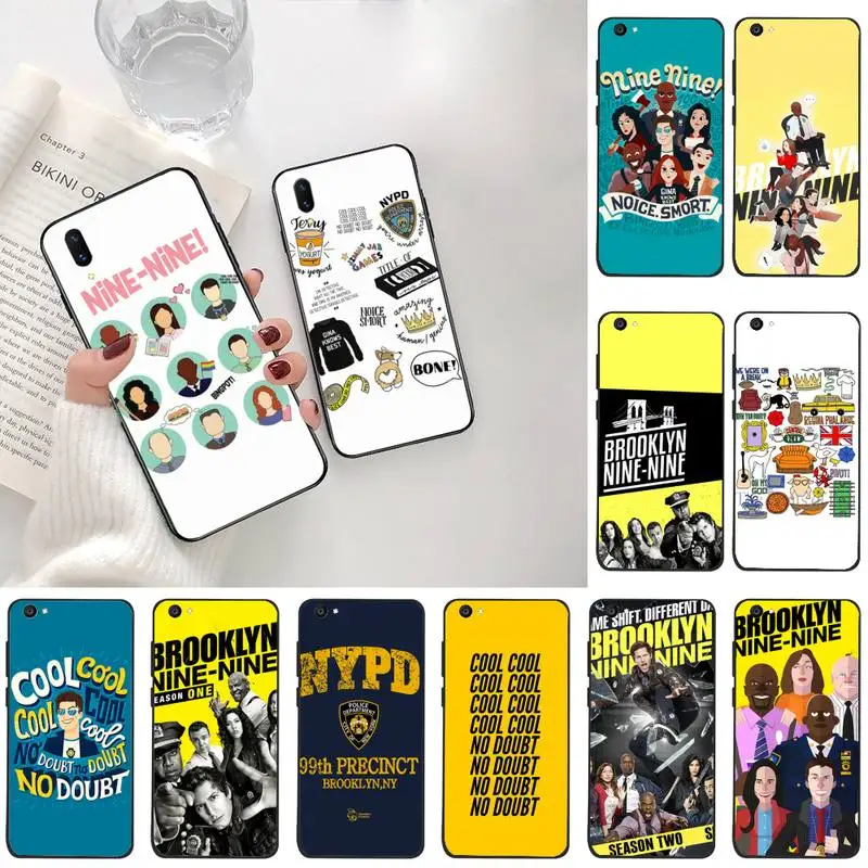 Brooklyn nine TV Soft black чехол для телефона Vivo Y91c Y17 Y51 Y67 Y55 Y93 Y81S Y19 V17 vivo s5 | Мобильные