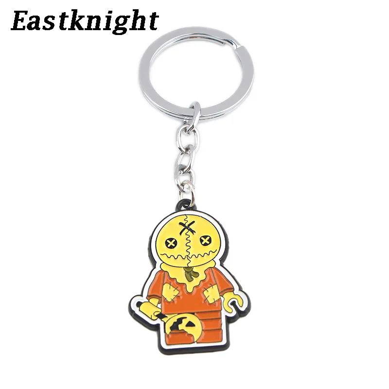 

K694 Horror Halloween Jewelry Trick 'R Treat Keychain Keys Ring Gift For Fans Pendant Key Holder Car key Rings Men's Jewelry