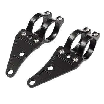 

2Pcs Motorcycle Headlight Mounting Bracket Head light Holder 41Mm Turn Signal Lamp Bracket Motorcycle Accessories