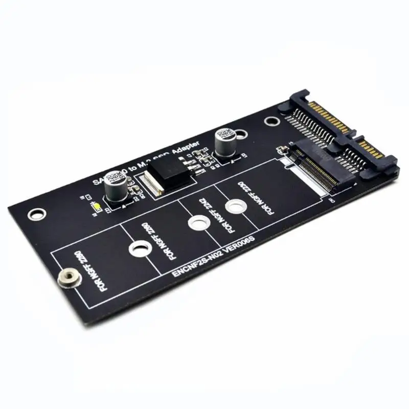 SATA 3,0 22 Pin to M.2 SSD адаптер 6Gpbs B-M ключ NGFF конвертер Плата расширения высокая мощность LDO Регулятор чип управления