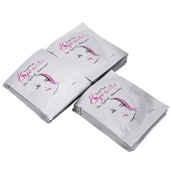 

Newly 50/100/200 Pairs Eye Pads Lint Free Eyelash Gel Mask Eyepads Lashes Extension Patches CLA88