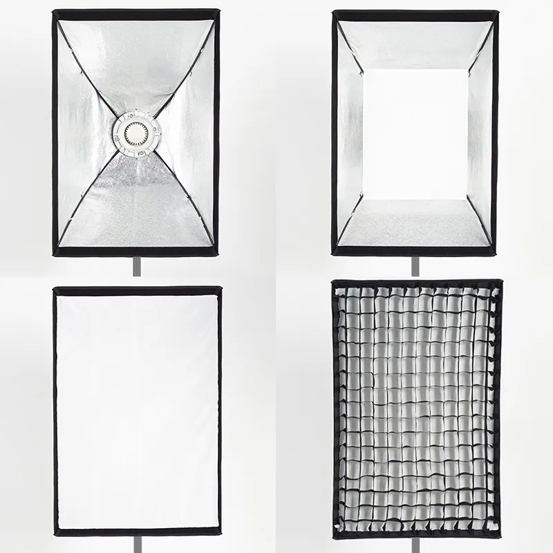 Photography Softbox 60x90cm 22x90cm 30x120cm 35x160cm 95cm Rectangular Octagonal Honeycomb Grid For Bowens Studio Flash