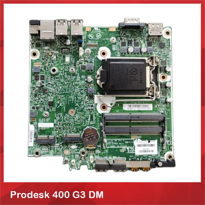 Original Mini Machine Motherboard For Hp Prodesk 400 G3 Dm 001 001 Perfect Test Good Quality Motherboards Aliexpress