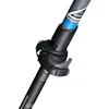 Short T-handle Walking Stick 46-100cm Carbon Fibers 3 Sections Telescopic Mountain-climbing Crutch 3