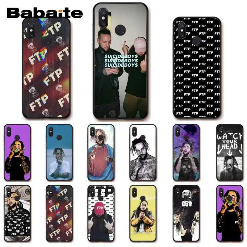 Чехол для телефона babaite FTP $ uicideboy Suicideboys Xiaomi mi5 6 A1 A2 Lite Mi9 9SE mi8lite F1 Mix2 2S Max2 3 | Мобильные