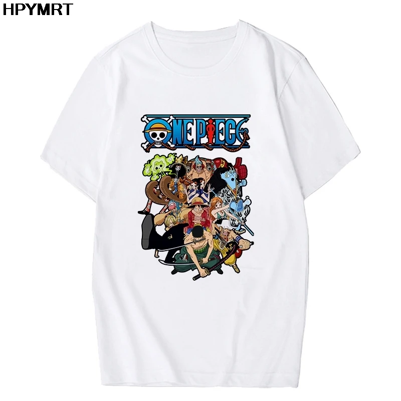 Funny One Piece T Shirt Japanese Anime Men T-shirt Luffy T Shirts Clothing Tee Shirt Printed Tshirt Short Sleeve Top Tee Clothes