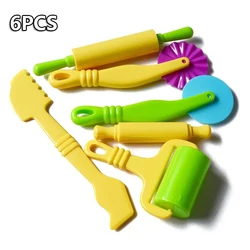 Creative DIY Slime and Clay Crafting Kit for Kids - Fun Modeling Tools and Molds Set (6PCS Tools)