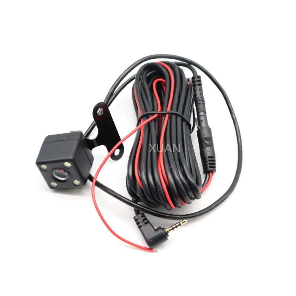 XUAN 4,3 ''HD двойной объектив Автомобильный видеорегистратор, фронтальная камера-зеркало заднего вида, видеорегистратор dashcam, авто voiture, регистратор adas blackbox