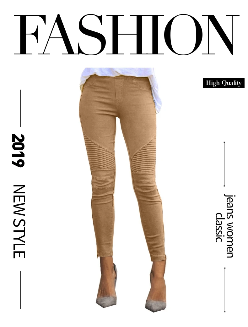 Women's Jeans Leggings Woman Clothes Leggings Mom Imitation Jean Slim Leggings Elastic Trousers Skinny Pantalon Female Black Red