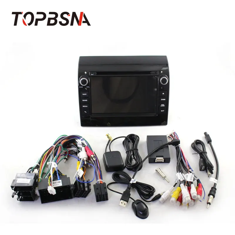 Discount TOPBSNA Android 9.0 Car Multimedia Player GPS For Fiat Ducato 2008-2015 CITROEN Jumper PEUGEOT Boxer 1 Din Car Radio Stereo WIFI 5