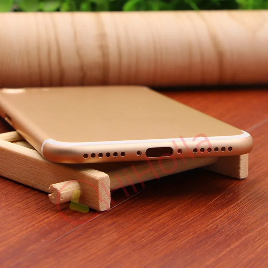 Задняя крышка корпуса для iPhone 7, задняя крышка батарейного отсека, 7G/7 P, средняя панель, Замена для Apple iPhone 7, задняя крышка корпуса