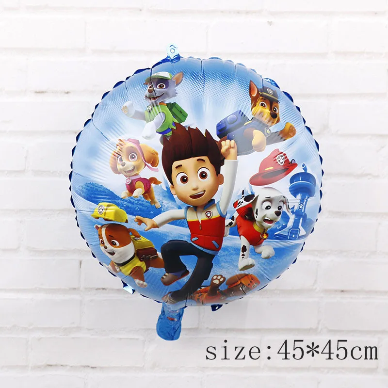 Серия Paw Patrol, набор для студентов, линейки, транспортир, обучающий инструмент из четырех частей, подарок на день рождения для мальчиков и девочек - Цвет: 5pcs