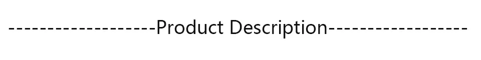 产品描述