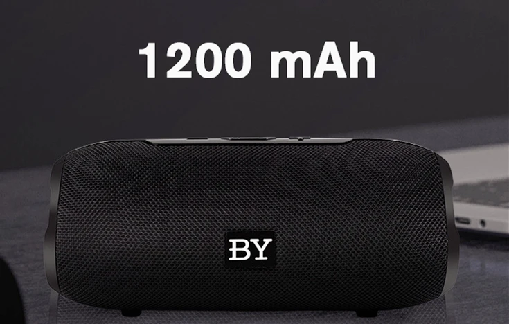 BY6660 Мини Bluetooth динамик Портативный водонепроницаемый беспроводной громкий динамик 10 Вт для телефона компьютер наружное радио fm бас стерео музыка