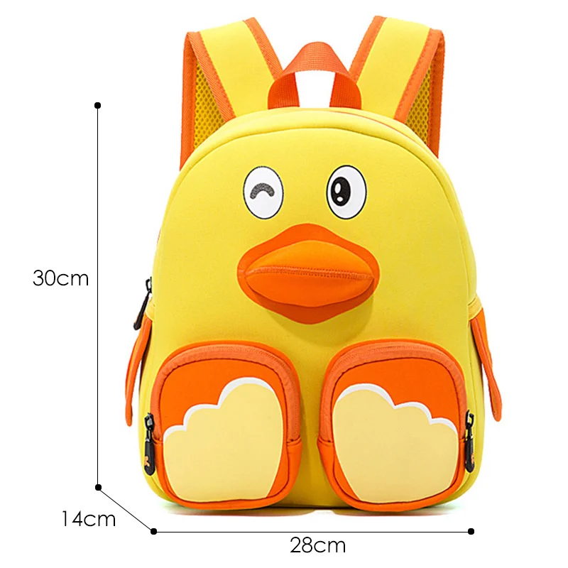 Детский Школьный рюкзак для девочек с 3D милым медведем, школьная сумка с милыми животными, дизайнерская детская сумка, модный детский любимый подарок - Цвет: 6