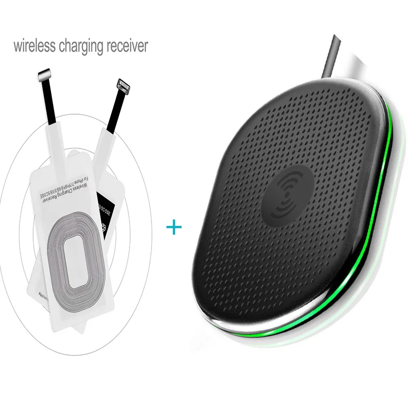 

NK Qi Wireless Charging Kit Transmitter Chargers Receptor Receiver Pad Coil Type-C Micro kit For iPhone 5 6 7 8 For Samsung S10