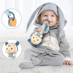 Hochets souples Montessori pour bébé garçon de 1 an, jouets éducatifs, musicaux, pour berceau de bébé de 0 à 12 mois 