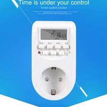 Новейший цифровой переключатель ГРМ, розетка европейского стандарта, кухонная розетка ГРМ, большой экран, переключатель, розетка, умные беспроводные электронные переключатели